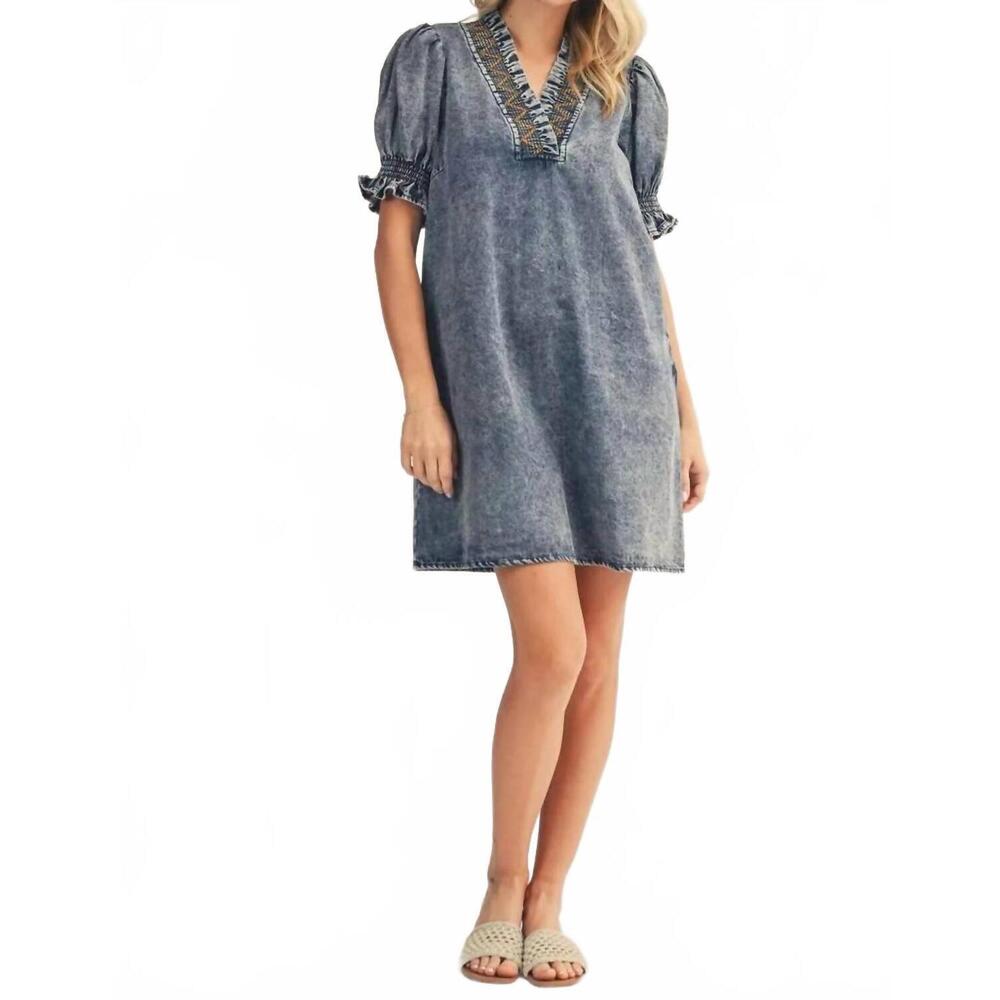 NEW JODIFL let's go out dress in denim